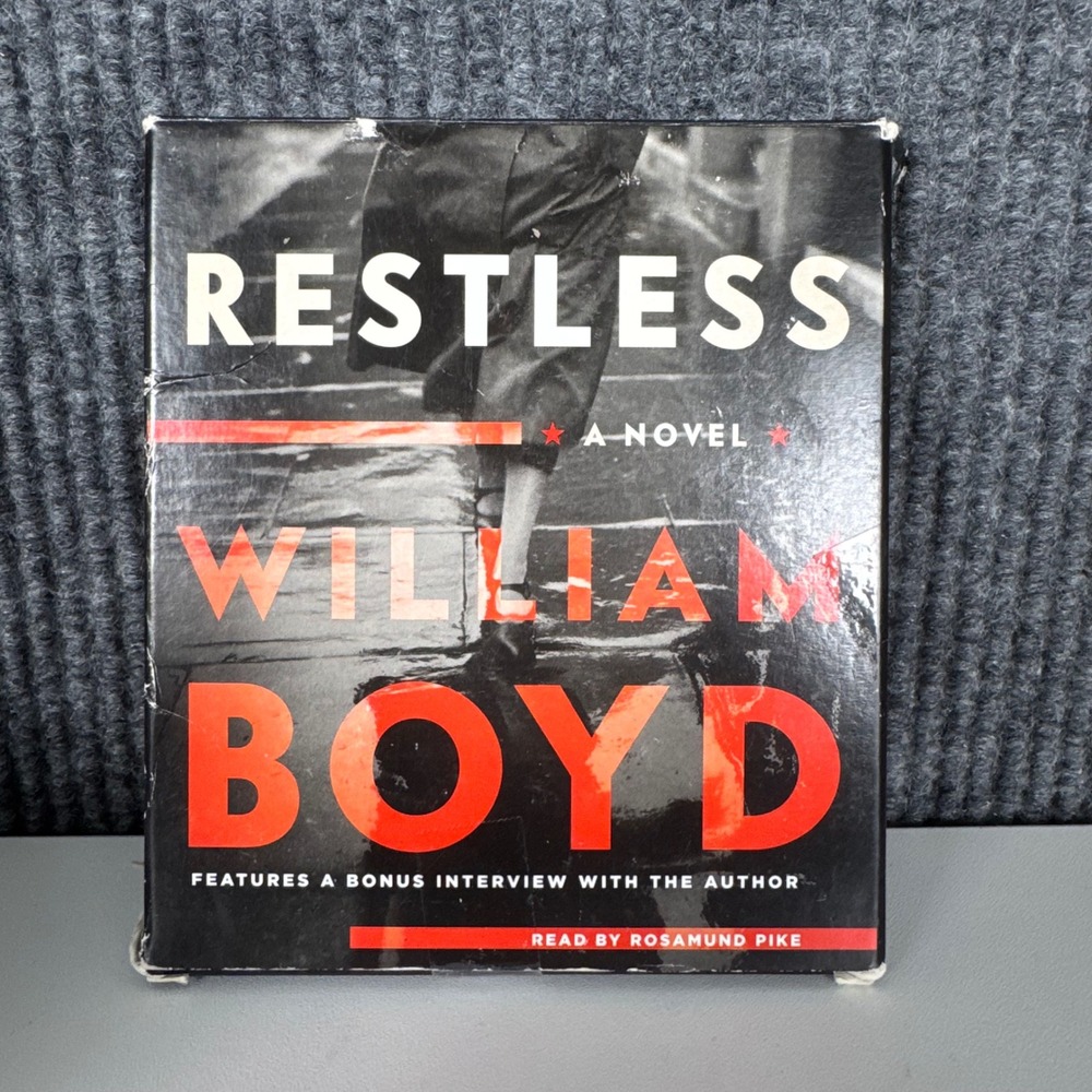 Restless William Boyd Audiobook 5 CD Set Read by Rosamund Pike 2006 142720019X